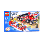 Lego 7213 Off-road Fire Truck &amp; Fireboat Manuel utilisateur