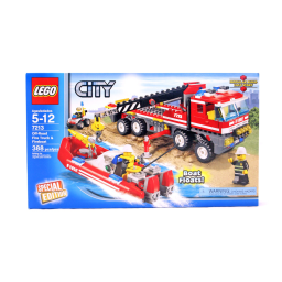 Lego 7213 Off-road Fire Truck & Fireboat Manuel utilisateur | Fixfr