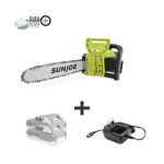 Sun Joe 24V-X2-CS16 48-Volt iON+ Cordless Chain Saw Kit Manuel du propri&eacute;taire