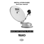 Teleco Magic Sat Digital Plus CI Manuel utilisateur