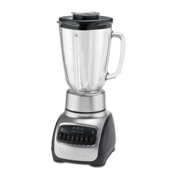 Moulinex LM6208FR blender performa + silver/noir Manuel utilisateur | Fixfr
