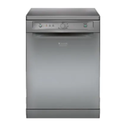 HOTPOINT/ARISTON LFB 5B019 X EU Dishwasher Manuel utilisateur | Fixfr