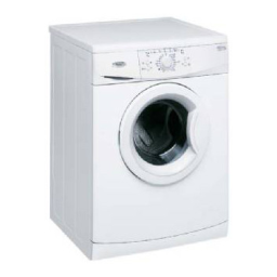 Whirlpool AWO/D 41105 Washing machine Manuel utilisateur | Fixfr