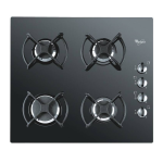 Whirlpool AKM 409/NB Hob Manuel utilisateur