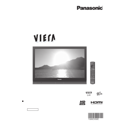 Panasonic TH37PV70FA Operating instrustions | Fixfr