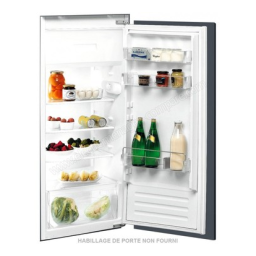 Whirlpool ARG 762/A+ Refrigerator Manuel utilisateur | Fixfr