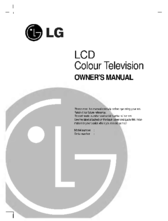 LG RM-20LA33 Manuel du propriétaire | Fixfr