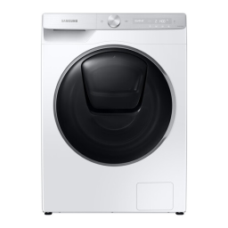 Samsung WW90T986ASH WW9800, 9kg, Tint Door (Silver Deco) Manuel utilisateur | Fixfr