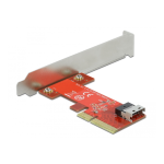 DeLOCK 90483 PCI Express x4 Card to 1 x internal SFF-8654 4i NVMe - Low Profile Form Factor Fiche technique