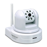 Trendnet TV-IP422W SecurView Wireless Day/Night Pan/Tilt/Zoom Network Camera Fiche technique