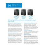 Dell Edge Gateway 3000 Series OEM Ready desktop sp&eacute;cification