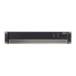 AUDAC CAP248 Dual-channel power amplifier 2 x 480W 100V  Manuel utilisateur