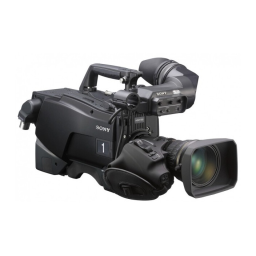 Sony HDC-1700 Manuel utilisateur | Fixfr