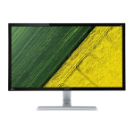 Acer RT280K Monitor Guide de d&eacute;marrage rapide
