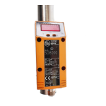 IFM SD8000 Compressed air meter Mode d'emploi
