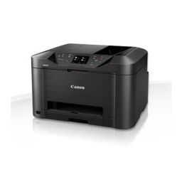 Canon MAXIFY MB5050 Manuel utilisateur | Fixfr