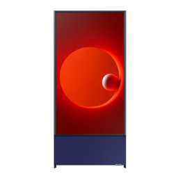 Samsung QE43LS05TAU TV The Sero 43 QLED 2020 Manuel utilisateur | Fixfr