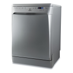 Indesit DFP 58T1 NX UK EX Dishwasher Manuel utilisateur