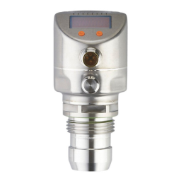 IFM PI2897 Flush pressure sensor Mode d'emploi | Fixfr