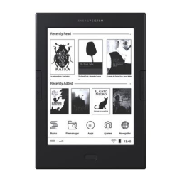 Energy Sistem eReader Max Manuel d'utilisation | AI Chat | Fixfr