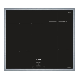 Bosch NIF...C... Table de cuisson : Chat IA & PDF | Fixfr