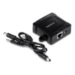 Trendnet TPE-104GS Gigabit PoE Splitter Fiche technique