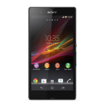 Sony Xperia Z Mode d'emploi