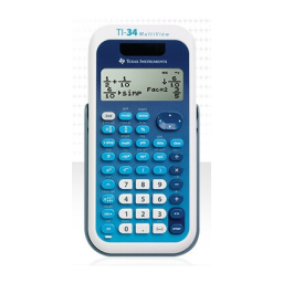 TI-34 MultiView™ Guide Enseignant + Chat IA & PDF | Fixfr