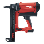 Hilti GX 2 Manuel utilisateur