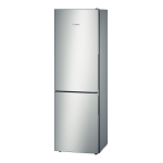 Bosch KGV36VL32S Manuel utilisateur