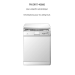 Aeg-Electrolux FAV40860S Manuel utilisateur