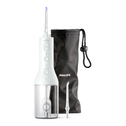 Sonicare HX3806/31 Sonicare Cordless Power Flosser 3000 Jet dentaire Manuel utilisateur | Fixfr