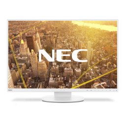 NEC MultiSync EA245WMi-2 Manuel utilisateur | Fixfr