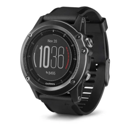 Garmin Fenix Manuel utilisateur | Fixfr