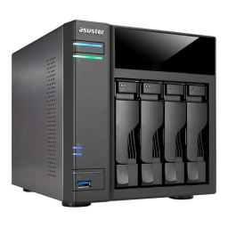 Asustor AS6104T Manuel utilisateur | Fixfr