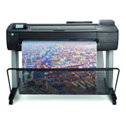 HP DesignJet T830 Multifunction Printer series Manuel utilisateur | Fixfr