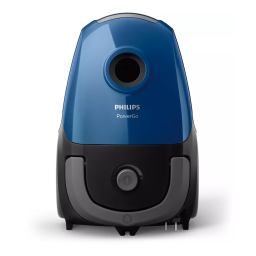 Philips FC8245/09R1 2000 Series Aspirateur avec sac Manuel utilisateur | Fixfr