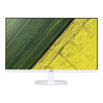 Acer HA270 Monitor Guide de d&eacute;marrage rapide