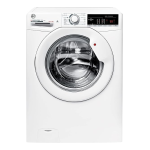 Hoover H3W 4112DBB/1-04 Front Loading Washing Machine Manuel utilisateur