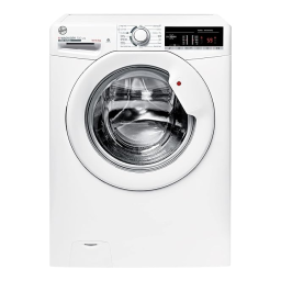 Hoover H3W 4112DBB/1-04 Front Loading Washing Machine Manuel utilisateur | Fixfr