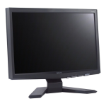 Acer X163WL Monitor Manuel utilisateur