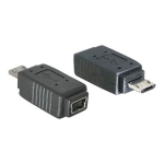 DeLOCK 65063 Adapter USB micro-B male to USB Mini 5 pin female Fiche technique