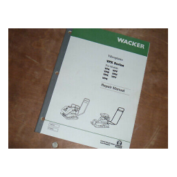 Wacker Neuson VPY1750 Single direction Vibratory Plate Manuel utilisateur | Fixfr
