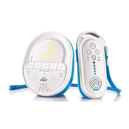 Avent SCD505/00 Avent Audio Monitors Écoute-bébé DECT Manuel utilisateur | Fixfr