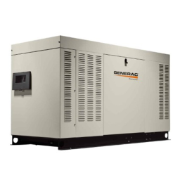 Generac 48kW RG04845JNAX Standby Generator Manuel utilisateur | Fixfr