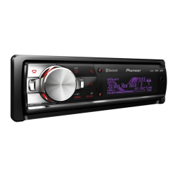 Pioneer DEH-8400BT Manuel utilisateur | Fixfr