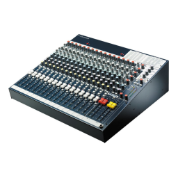 SoundCraft FX16ii A classic compact recording/live Lexicon® effects mixer Manuel du propriétaire | Fixfr