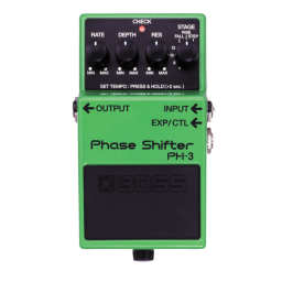 Boss PH-3 Phase Shifter Manuel utilisateur | Fixfr