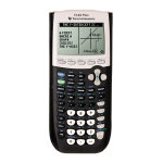 Texas Instruments TI-84 PLUS Manuel utilisateur