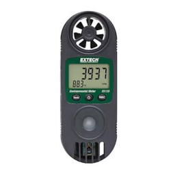 Extech Instruments EN100 11-in-1 Environmental Meter Manuel utilisateur | Fixfr